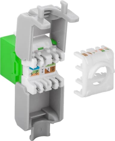 Goobay Keystone-modul RJ45 CAT 6A, UTP