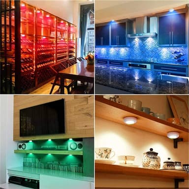 INF LED spotlights 1 stk med 1 fjernkontroll 1-pack