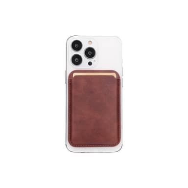ONSALA Magnetisk Kortholder iPhone 12 og nyere Brun
