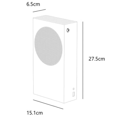 Xbox Series S 1TB (sort)