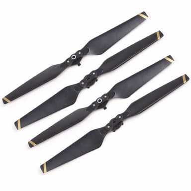 2 par 8330F uttrekkbare dronepropeller for DJI Mavic PRO Svart gull