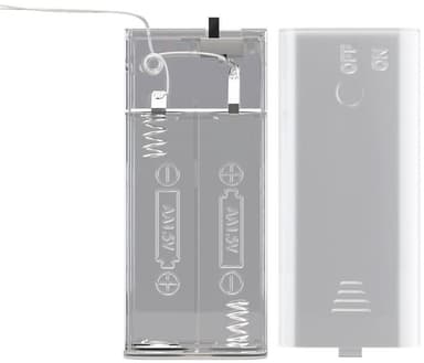 LED-ljusslinga med 10 lampor, batteridriven