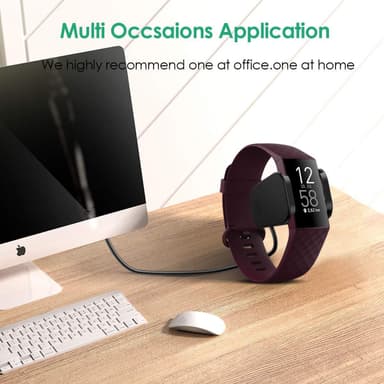 USB-lader for Fitbit Charge 4