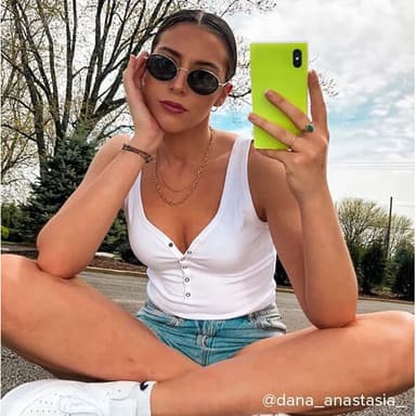 IDECOZ Mobildeksel Neon Gul iPhone XS Max