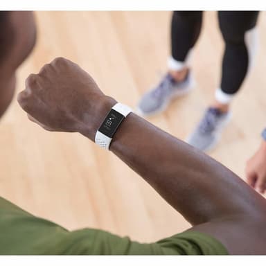 Fitbit Charge 3/4 armbånd Hvit (S)
