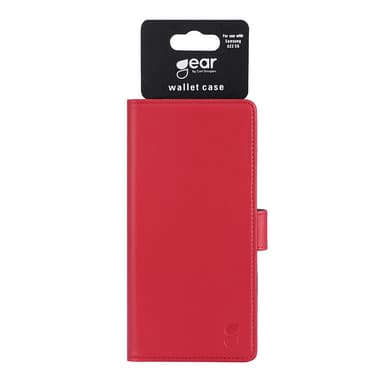 GEAR Lommebokdeksel Rød - Samsung A22 5G