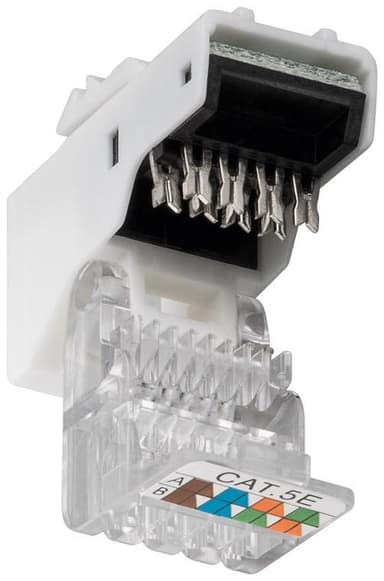 Goobay Keystone-modul RJ45 CAT 5e, UTP, 100 MHz