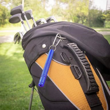 Groove sharpener for golf clubs Blue