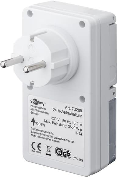 Goobay Analog timer IP44