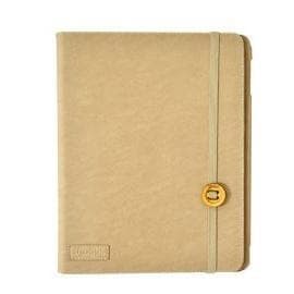 SNUGGS Tablet Booklet Univer. 8"" Beige Mocca Ull på innsiden