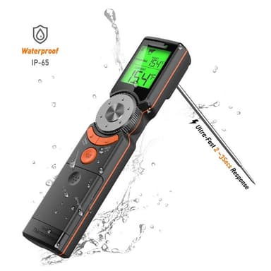 TERMOMETERFABRIKEN Termometer Kjøtt Digitalt med Timer