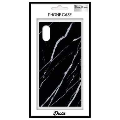 IDECOZ Mobildeksel Svart Marble  iPhone XS Max