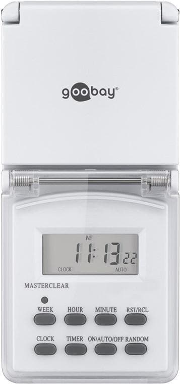 Goobay Sett med 2, digital timer IP44