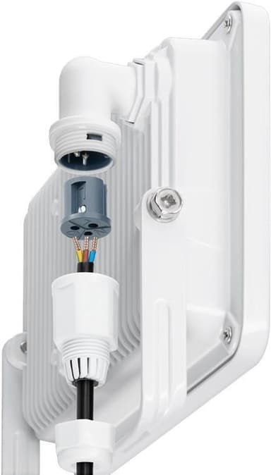 Goobay LED-spotlight for utendørs bruk, 50 W, med bevegelsesdetektor