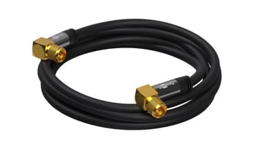 Goobay SAT -antennekabel (135 dB), 4x skjermet