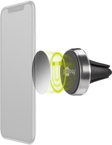 Goobay Magnetisk feste Metal Slim Design for smarttelefoner (35 mm)