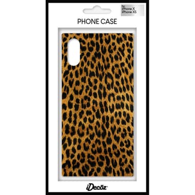 IDECOZ Mobildeksel Leopard iPhone X/XS