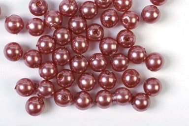 Plastpärlor 5mm 500g, Syren