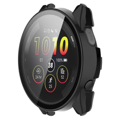 Smart klokkedeksel med skjermbeskytter Sort Garmin Forerunner 265S