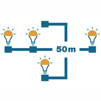 LightsOn Forlengelseskabel 0,5m