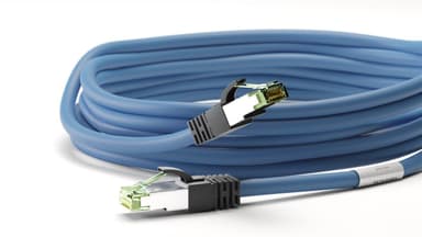 Goobay RJ45 (CAT 6A, 500 MHz) patchkabel med CAT 8.1 S / FTP råkabel, 14353