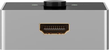 Goobay Manuell HDMI™-svitsj 2 til 1 (4K   60 Hz)