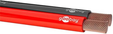 Goobay Høyttalerkabel sort CU