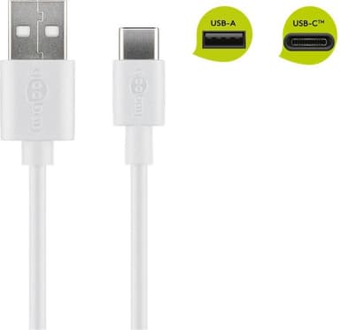 Goobay Lade- og synkroniseringskabel USB-C ""(USB-A> USB-C"")