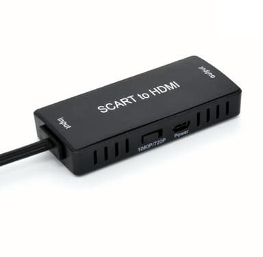 Omformer, SCART til HDMI, 1080P