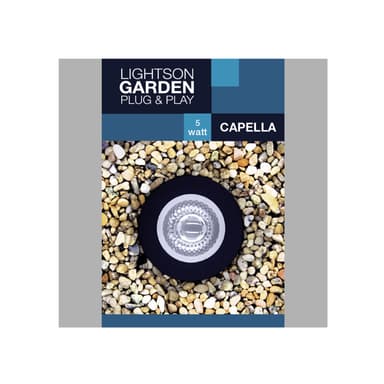 LightsOn Capella Jord-markpotten 270lm Ø6,5cm