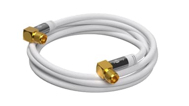Goobay SAT -antennekabel (135 dB), 4x skjermet