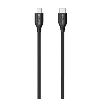 Champion USB-C-kabel 60W 2m Sort