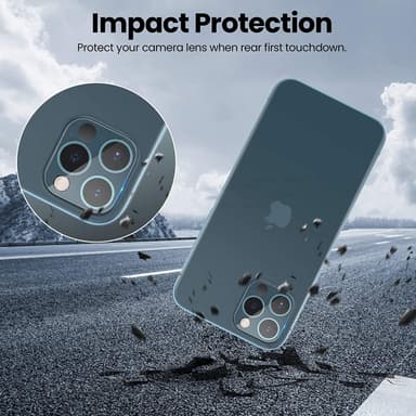 Deksel til kameralinse i herdet glass for iPhone 13 Pro / Max, 2-pakning
