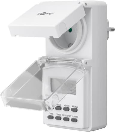 Goobay Sett med 3, digital timer IP44