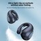 Bone Conduction Trådløse ørepropper Øreklips hodetelefoner Bluetooth 5.3 Sort