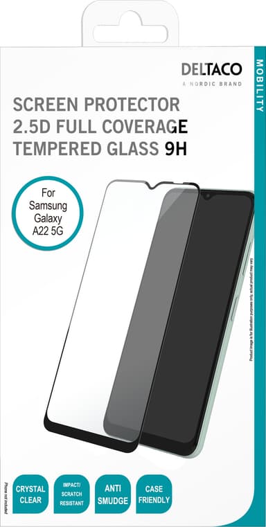deltaco Screen protector for Samsung Galaxy A22 5G