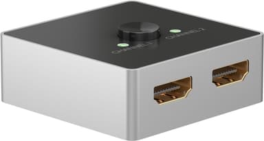 Goobay Manuell HDMI™-svitsj 2 til 1 (4K   60 Hz)