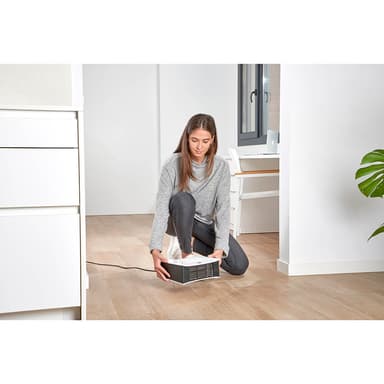 BLACK+DECKER Varmevifte 2000W Hvit Flat