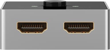 Goobay Manuell HDMI™-svitsj 2 til 1 (4K   60 Hz)
