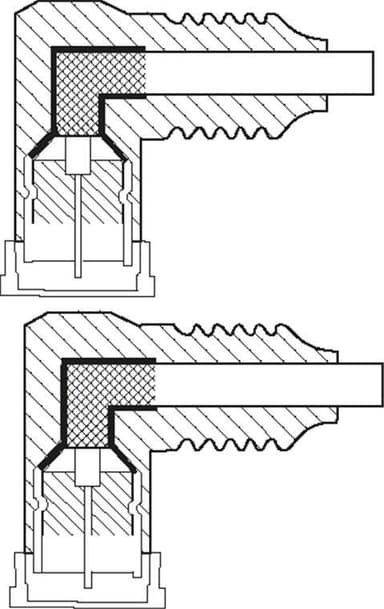 Goobay SAT-antennekabel (135 dB), 4x skjermet