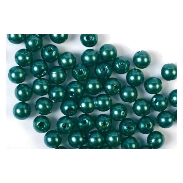 Plastpärlor 5mm 500g, Grön