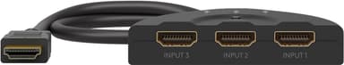 Goobay Manuell HDMI™-svitsj 3 til 1 (4K   60 Hz)
