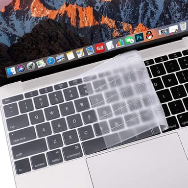 Tastaturdeksel til MacBook Pro 13""/ Retina 12"" silikon Gjennomsiktig