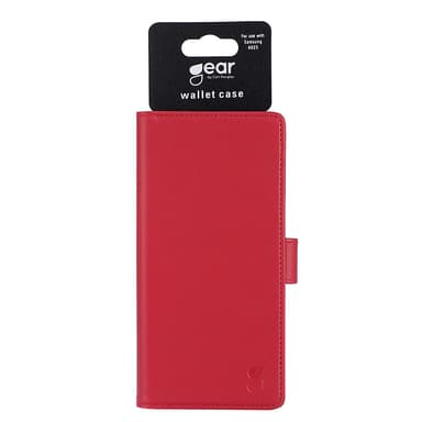 GEAR Lommebokdeksel Rød - Samsung A02s