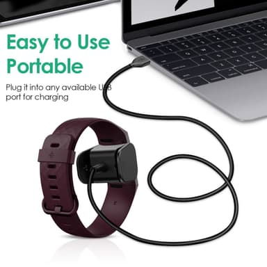USB-lader for Fitbit Charge 4