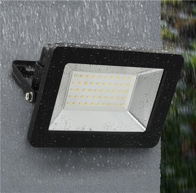 Goobay LED-spotlight for utendørs bruk, 50 W
