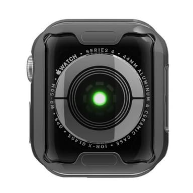 Apple Watch 7-deksel med skjermbeskytter 45 mm TPU Svart