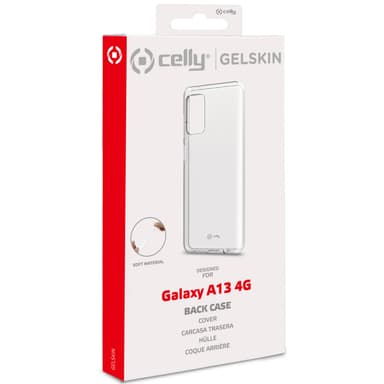 Celly Gelskin TPU-deksel Galaxy A13 4G SM-A135F Trans