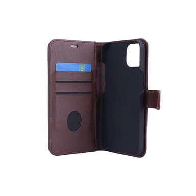 RADICOVER Strålingsbeskyttende Mobiletui  iPhone 13 Flipcover Brun RFID