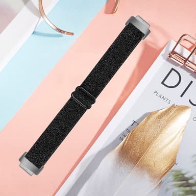 INF Klokkebånd i nylon Sort Fitbit Inspire 3